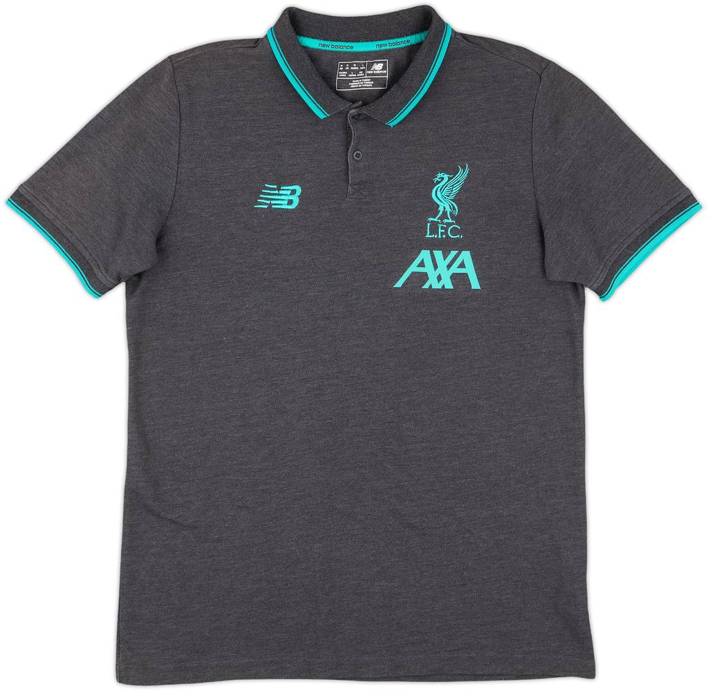 2019-20 Liverpool New Balance Polo Shirt - 8/10 - (M)
