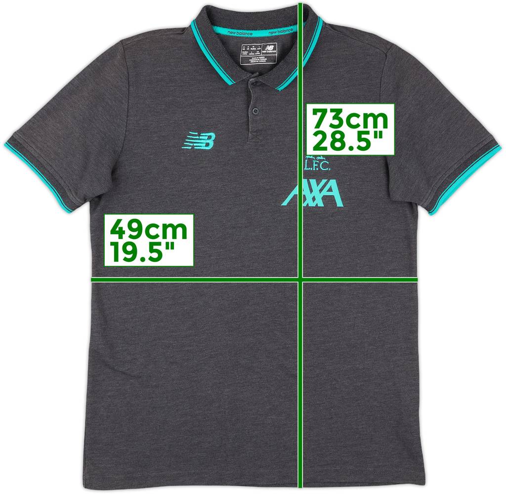 2019-20 Liverpool New Balance Polo Shirt - 8/10 - (M)