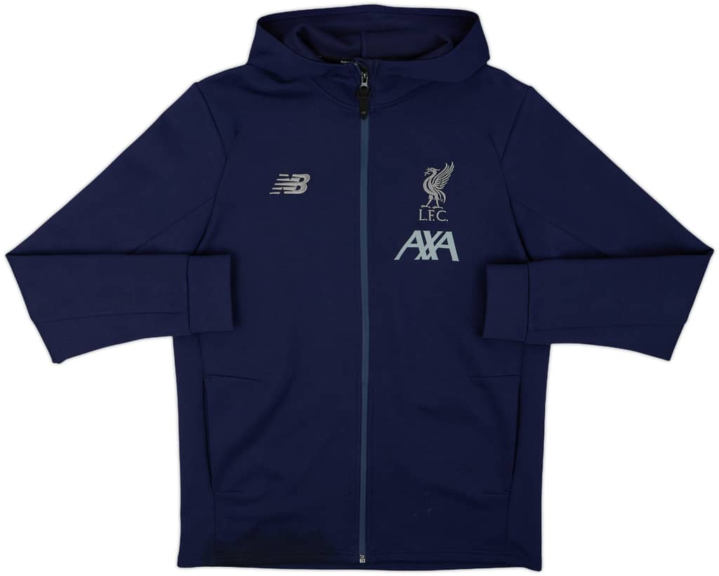 2019-20 Liverpool New Balance Hooded Track Jacket - 9/10 - (L)