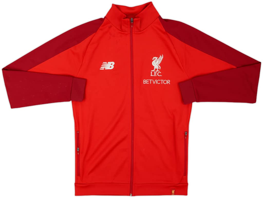 2018-19 Liverpool New Balance Track Jacket - 8/10 - (S)
