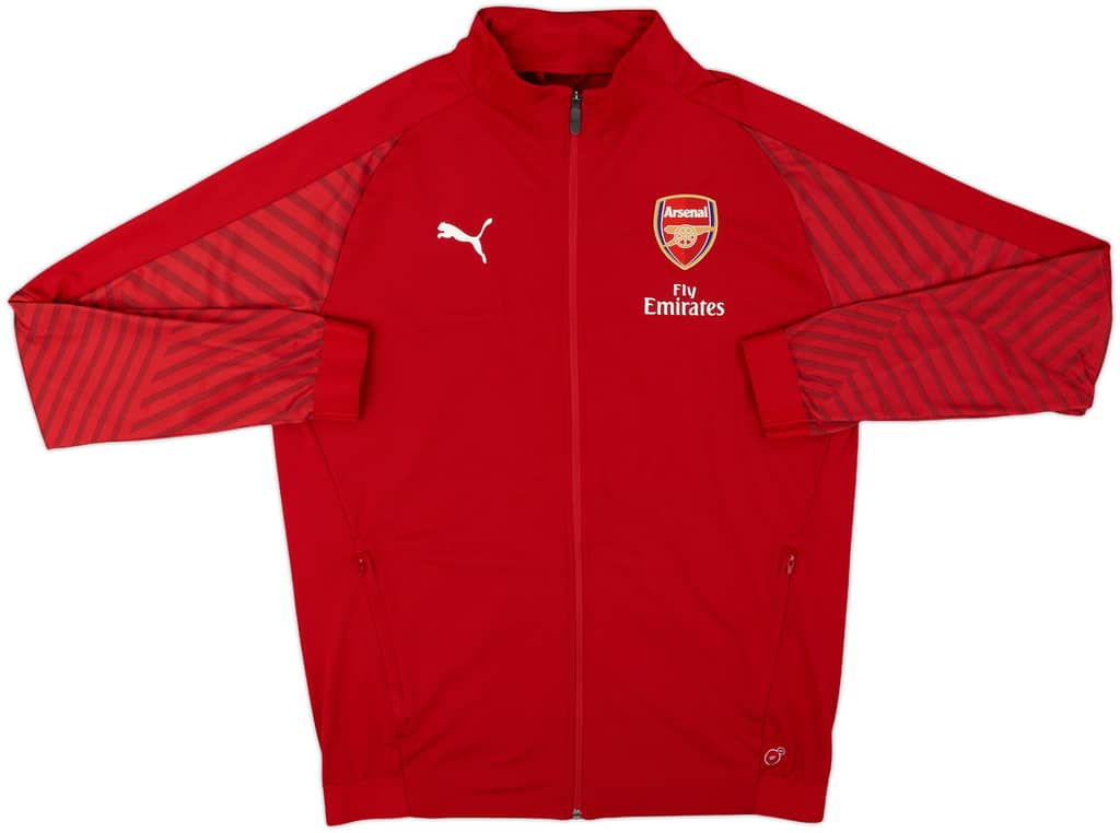 2017-18 Arsenal Puma Track Jacket - 9/10 - (XL)