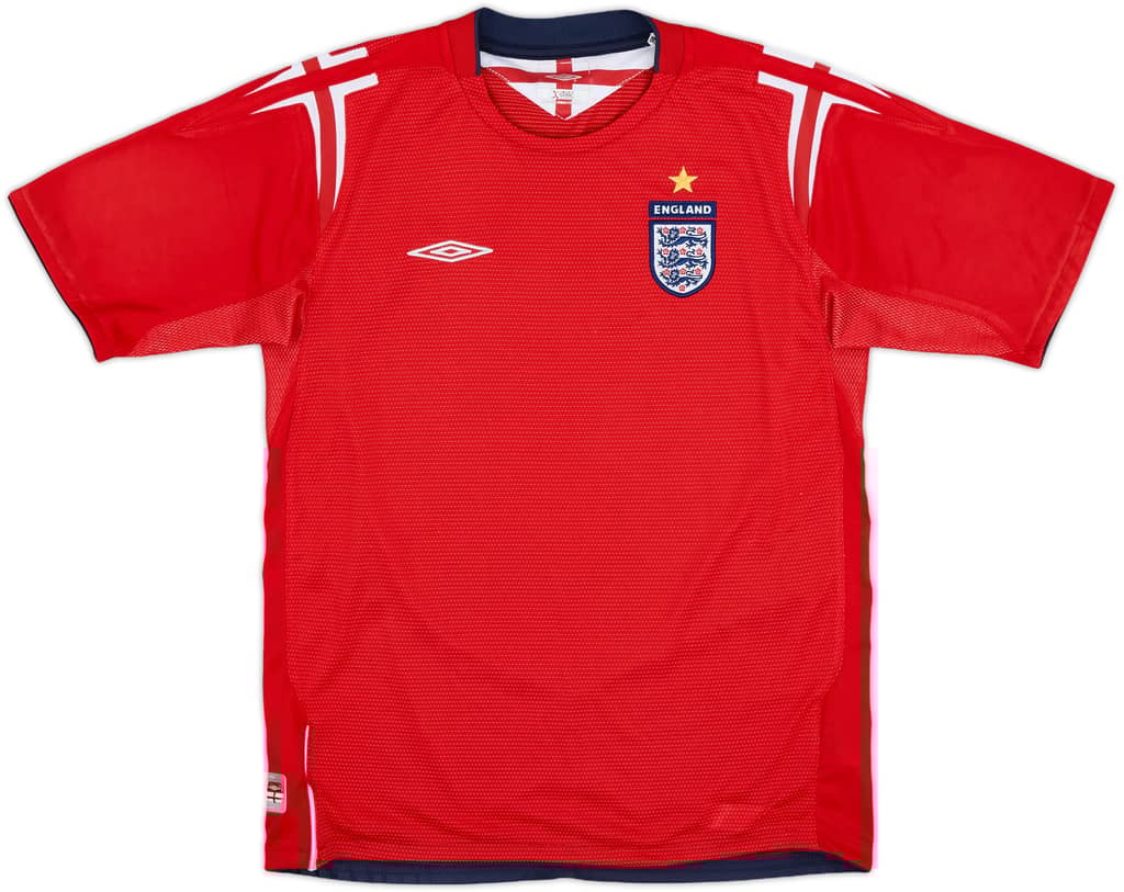 2004-06 England Away Shirt - 8/10 - (L.Boys)