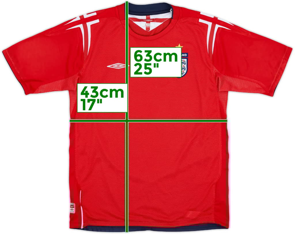 2004-06 England Away Shirt - 8/10 - (L.Boys)