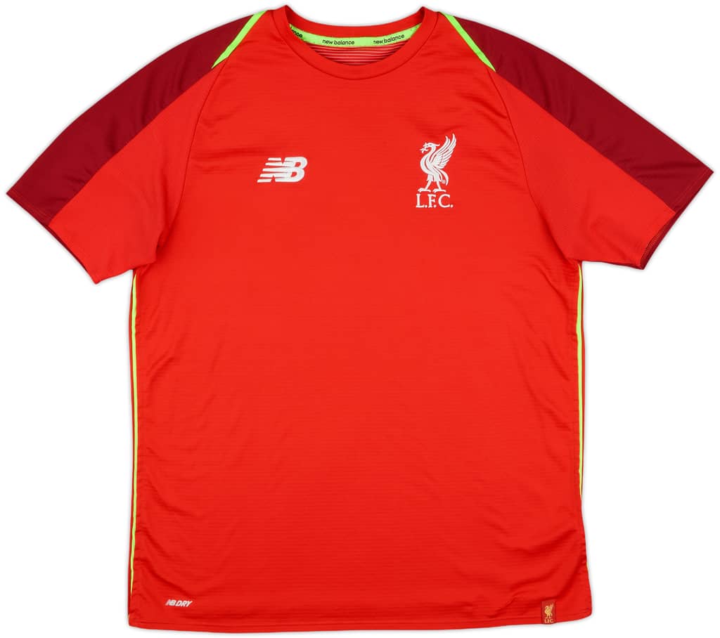 2018-19 Liverpool New Balance Training Shirt - 9/10 - (S)