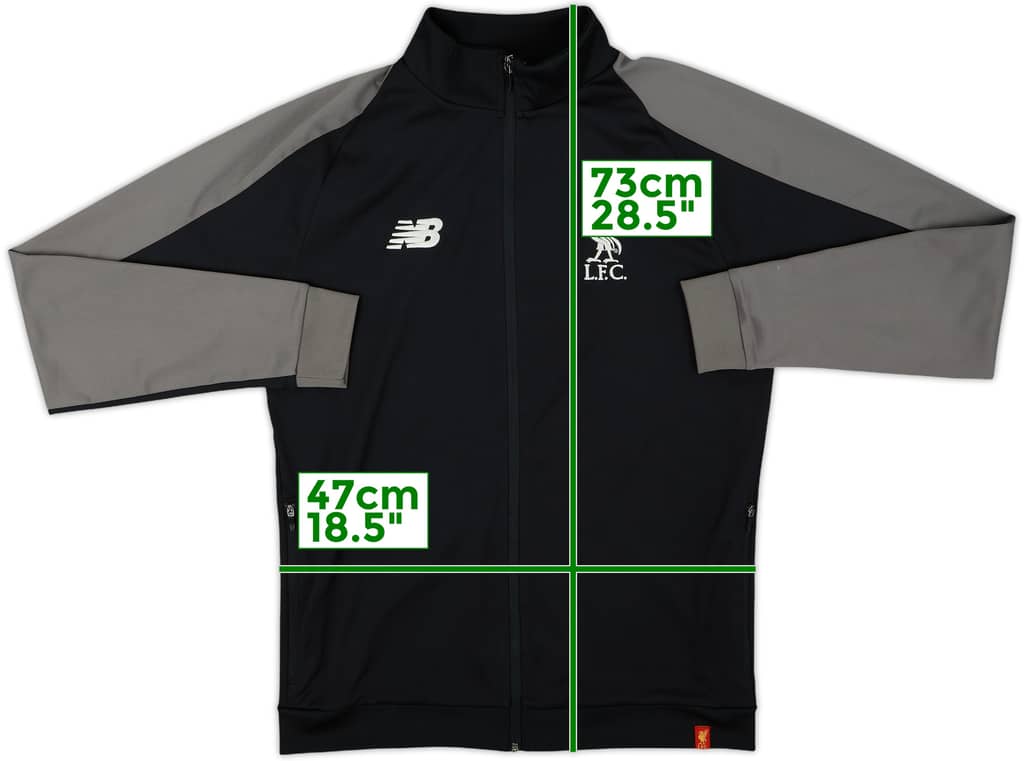 2018-19 Liverpool New Balance Track Jacket - 8/10 - (M)