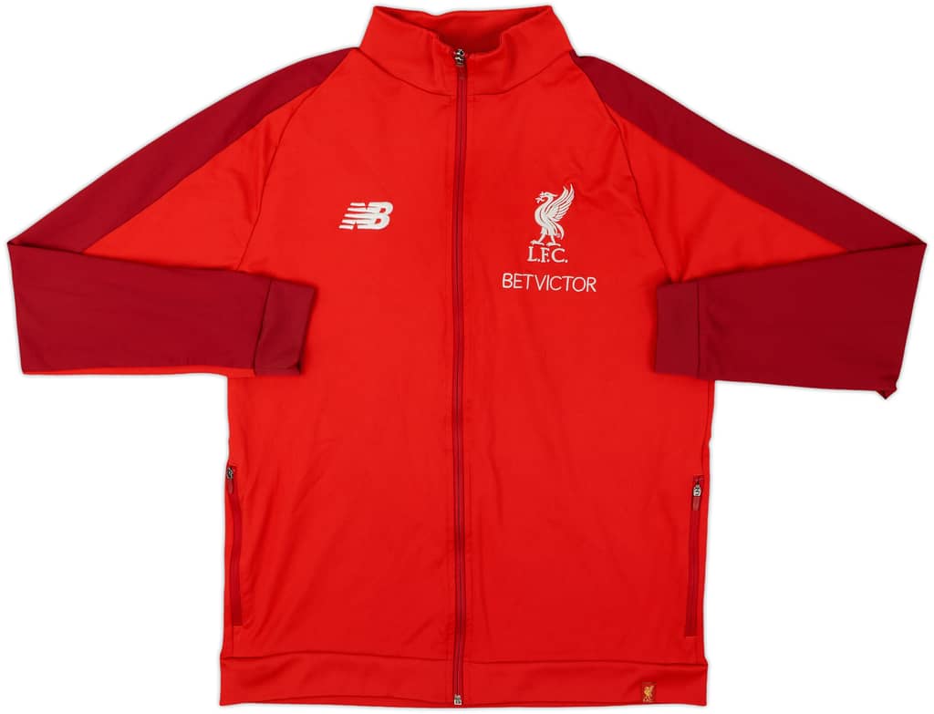 2018-19 Liverpool New Balance Track Jacket - 9/10 - (L)