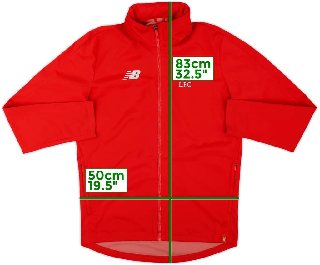 2019-20 Liverpool New Balance Hooded Track Jacket - 10/10 - (L)