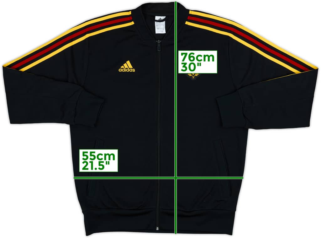 2017-18 Belgium adidas Track Jacket - 8/10 - (L)