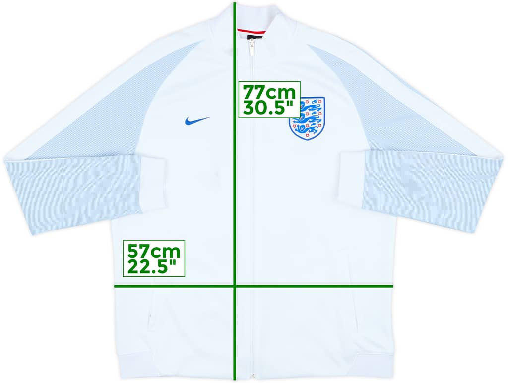 2016-17 England Nike Track Jacket - 6/10 - (XL)
