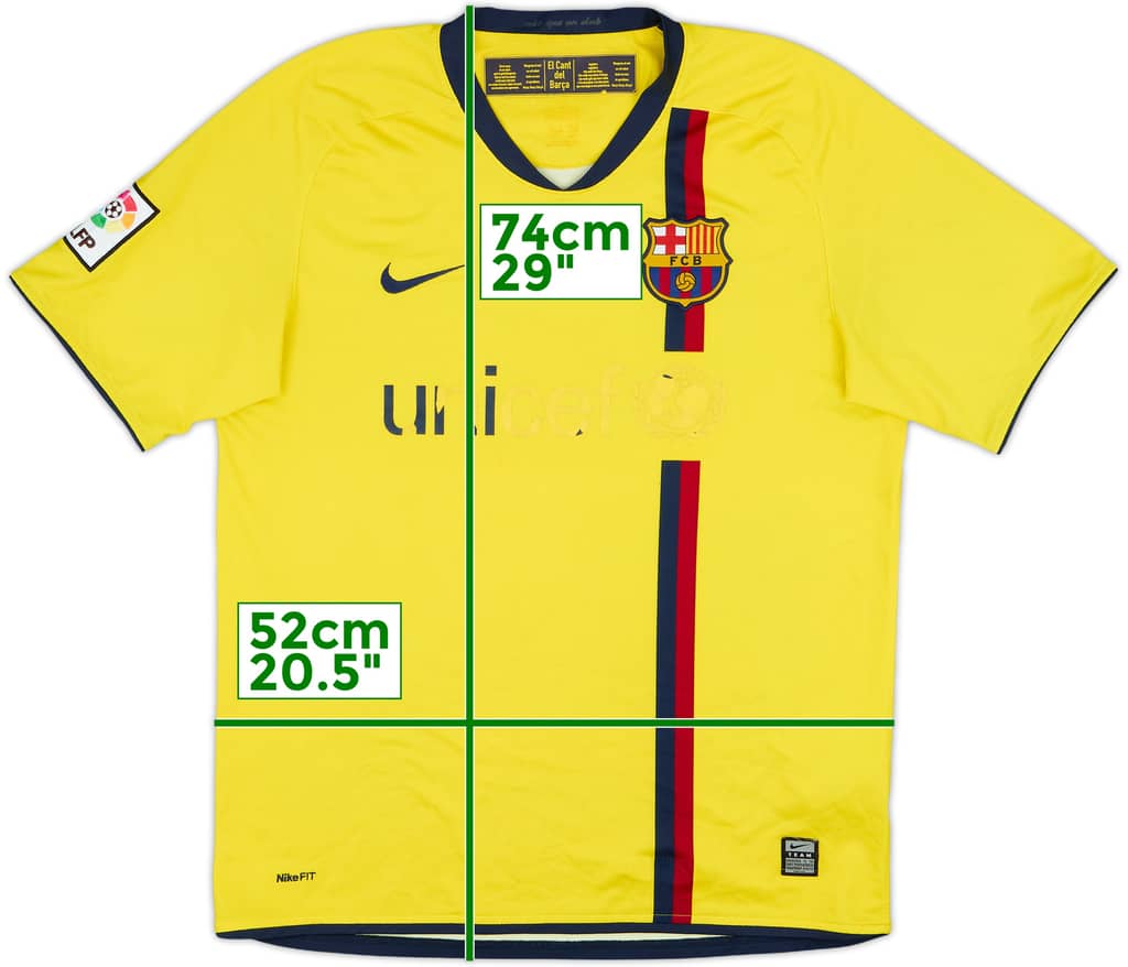 2008-10 Barcelona Away Shirt - 4/10 - (M)