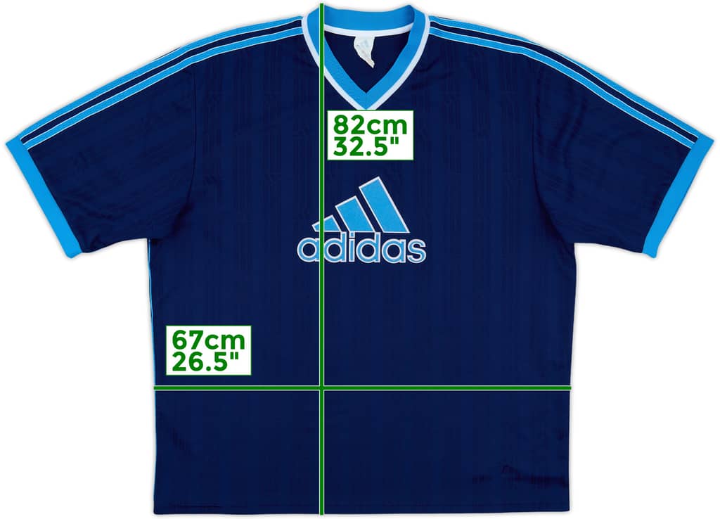 1990s adidas Template Shirt - 9/10 - (XXL)