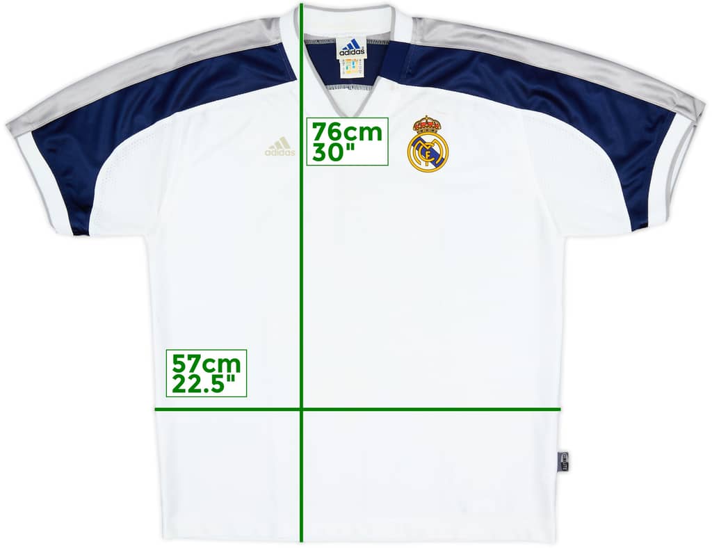 2000-01 Real Madrid Basketball adidas Training Shirt - 7/10 - (M)