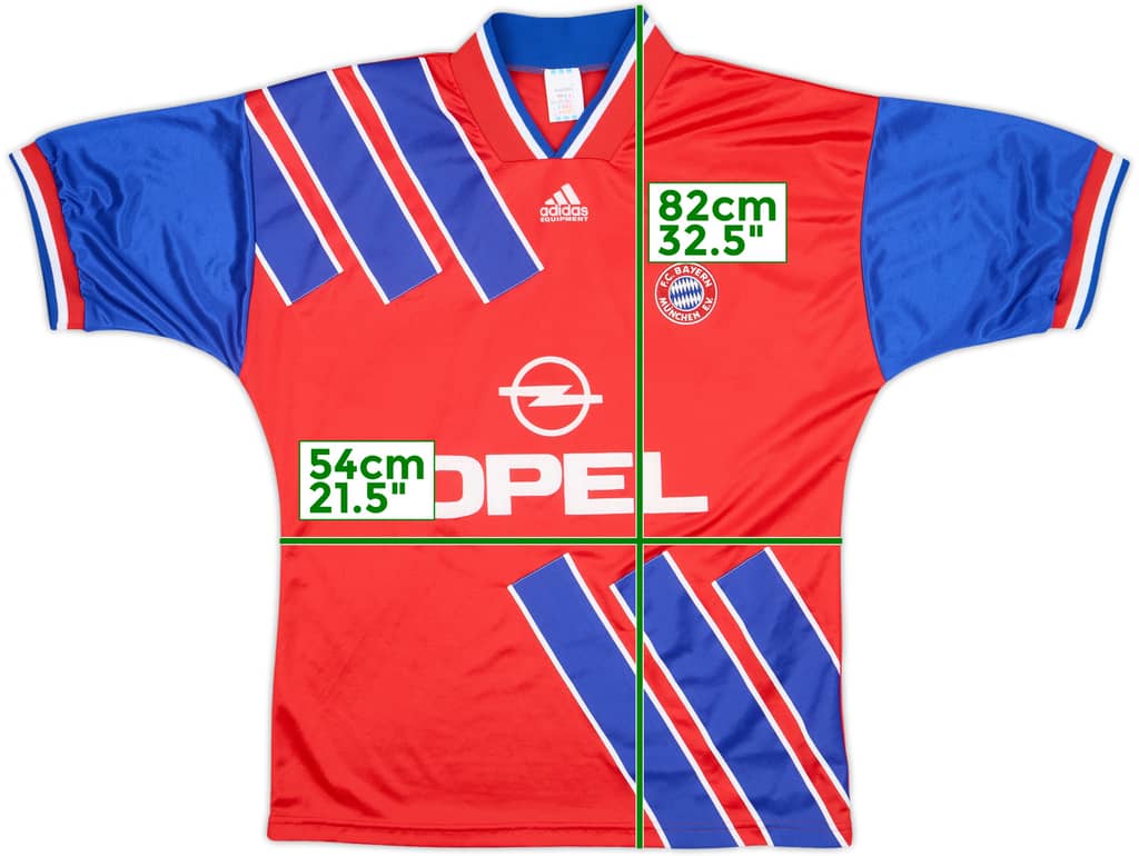 1993-95 Bayern Munich Home Shirt - 8/10 - (L)