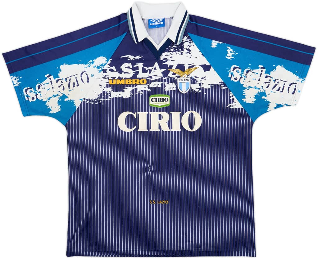 1996-98 Lazio Away Shirt - 5/10 - (XL)