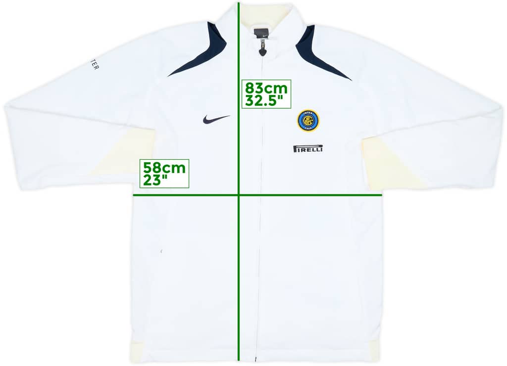 2005-06 Inter Milan Nike Track Jacket - 9/10 - (XXL)