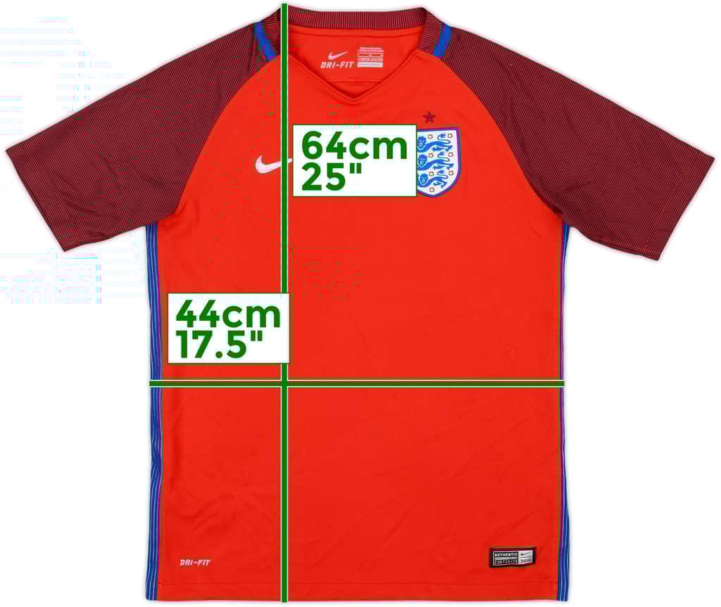 2016-17 England Away Shirt - 7/10 - (L.Boys)