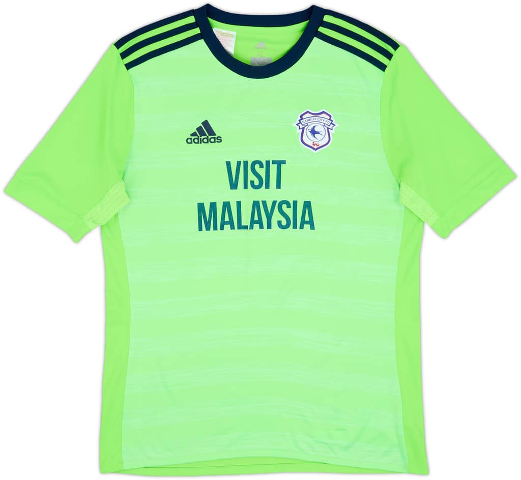 2017-18 Cardiff City Away Shirt - 7/10 - (XL.Boys)