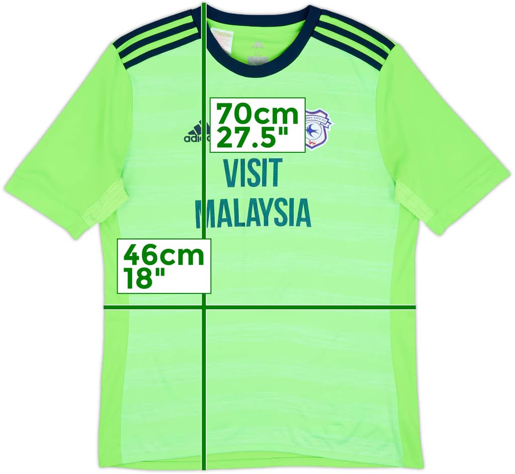 2017-18 Cardiff City Away Shirt - 7/10 - (XL.Boys)