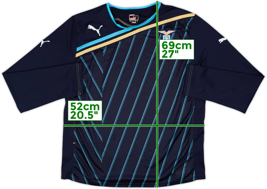 2011-12 Lazio Puma Training L/S Shirt - 9/10 - (XL)