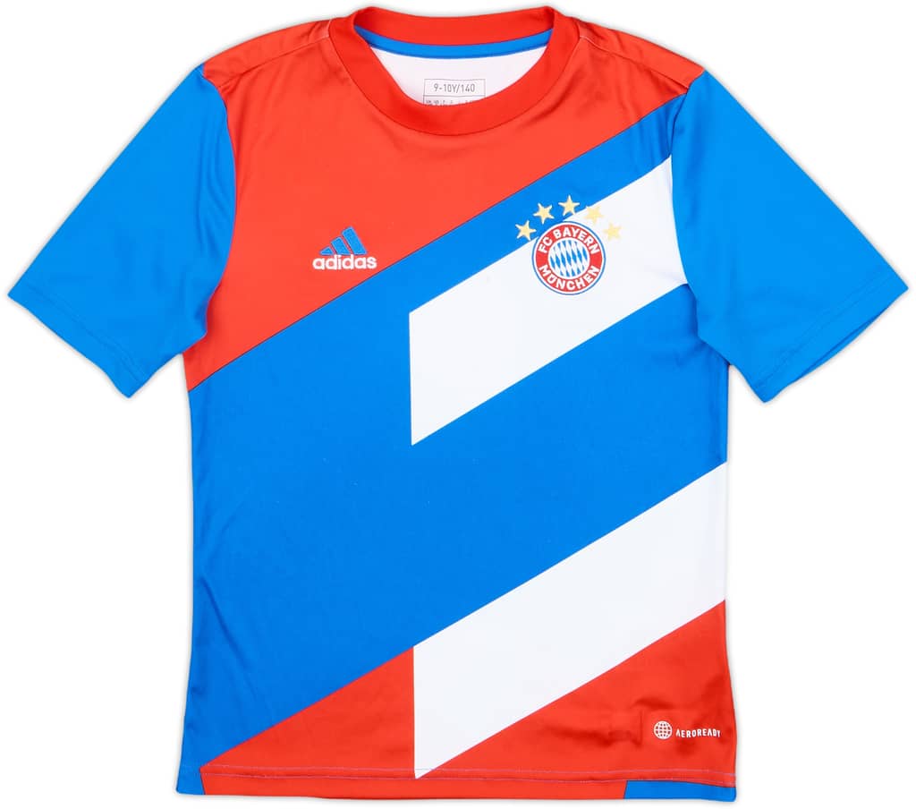 2022-23 Bayern Munich adidas Training Shirt - 6/10 - (S.Boys)
