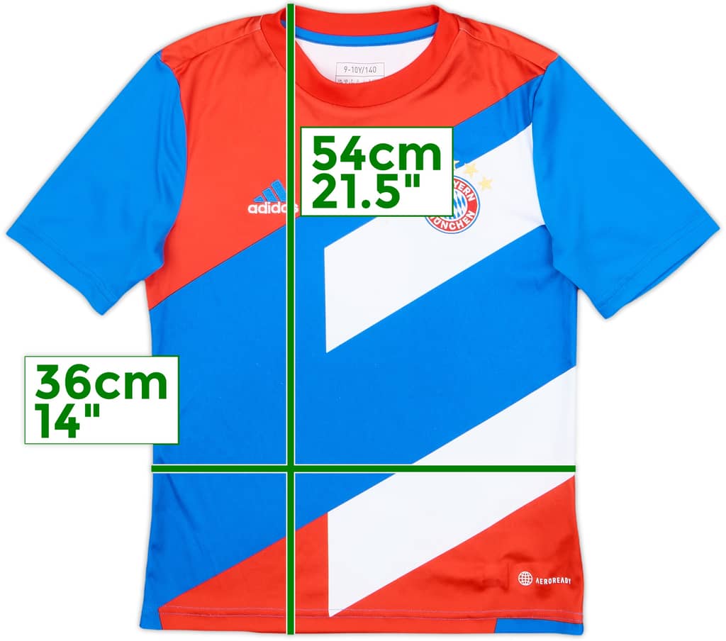 2022-23 Bayern Munich adidas Training Shirt - 6/10 - (S.Boys)