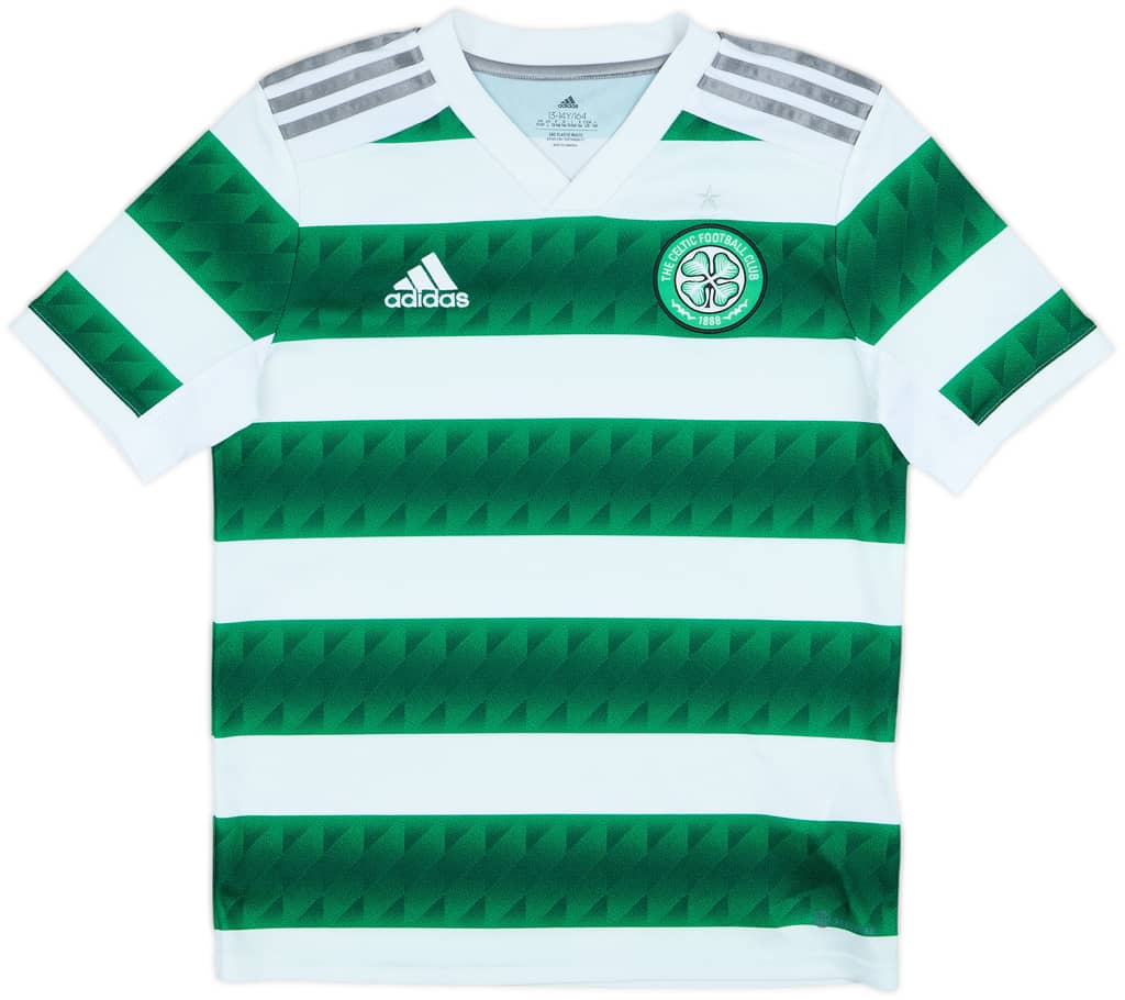 2022-23 Celtic Home Shirt - 9/10 - (L.Boys)