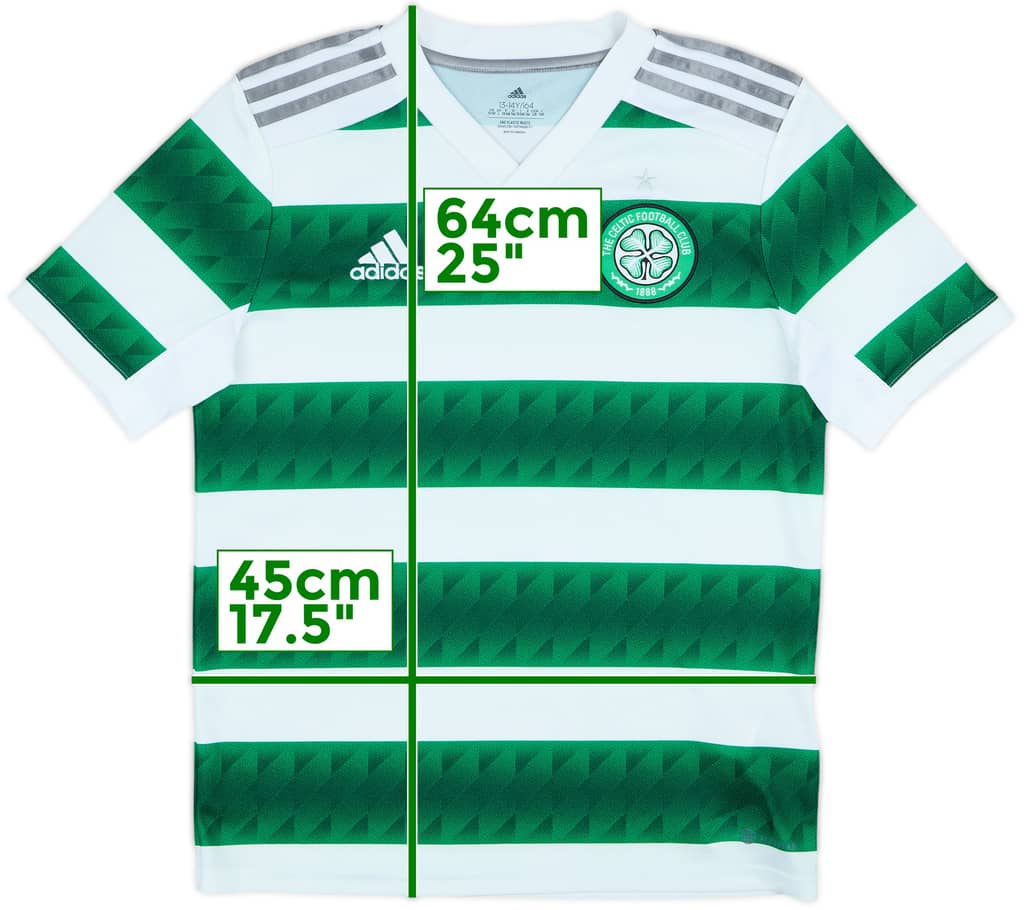 2022-23 Celtic Home Shirt - 9/10 - (L.Boys)