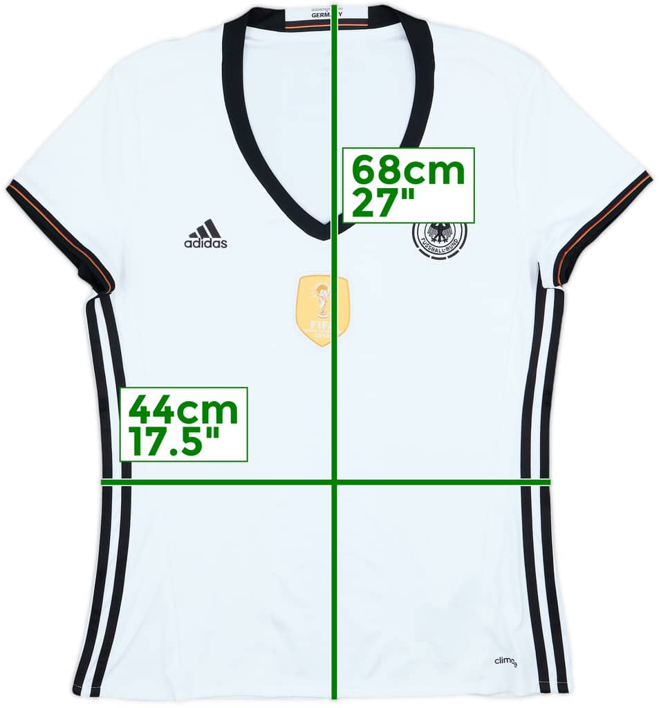 2015-16 Germany Home Shirt - 9/10 - (Women's L)