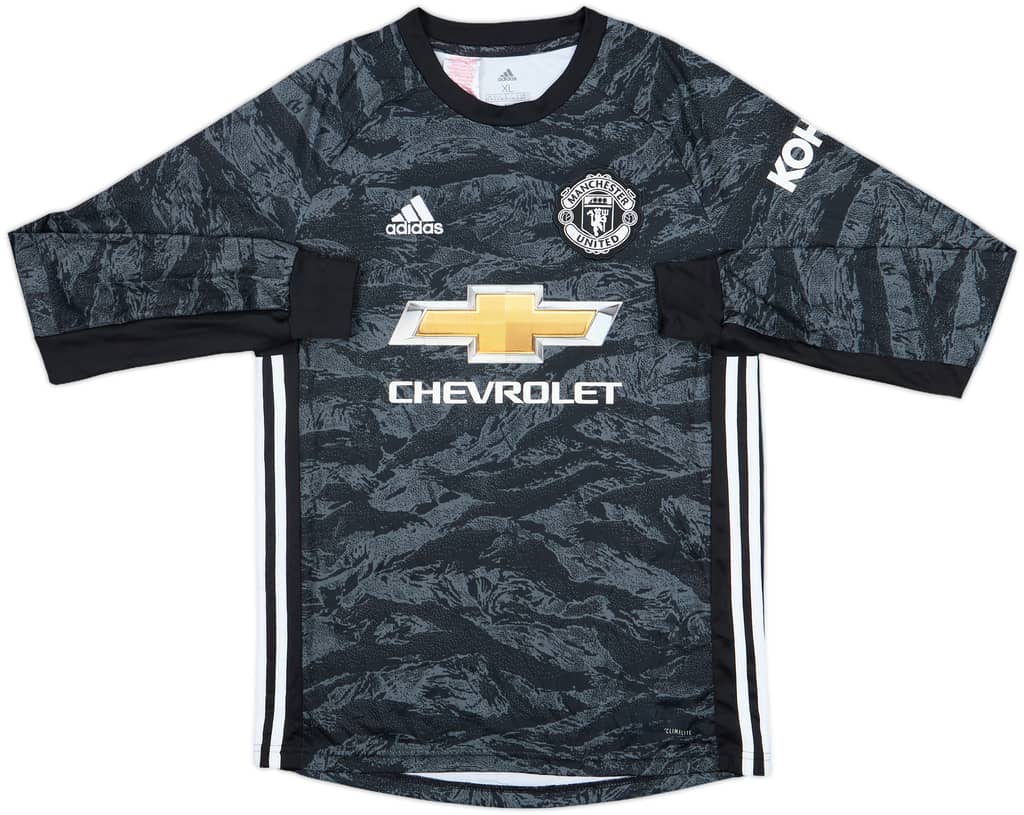 2019-20 Manchester United GK Shirt - 9/10 - (XL.Boys)