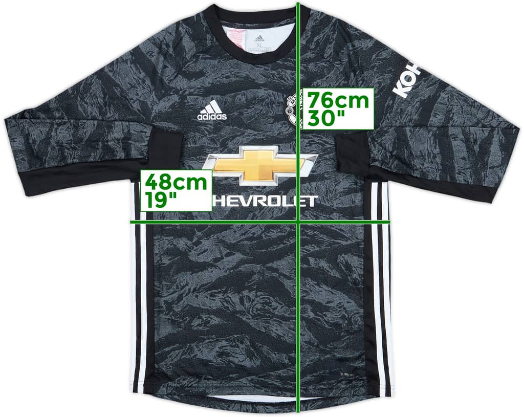 2019-20 Manchester United GK Shirt - 9/10 - (XL.Boys)