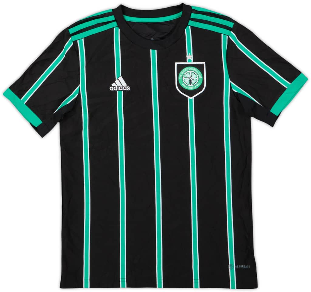 2022-23 Celtic Away Shirt - 9/10 - (M.Boys)