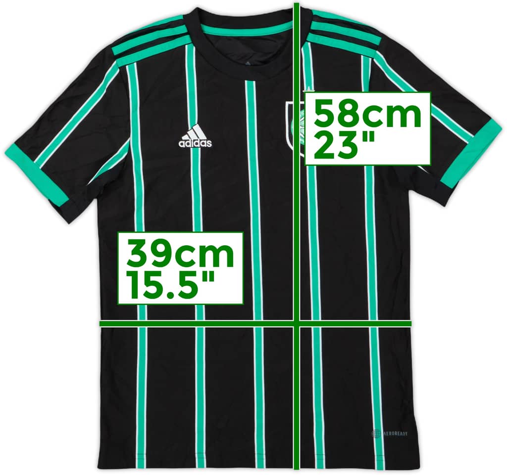 2022-23 Celtic Away Shirt - 9/10 - (M.Boys)