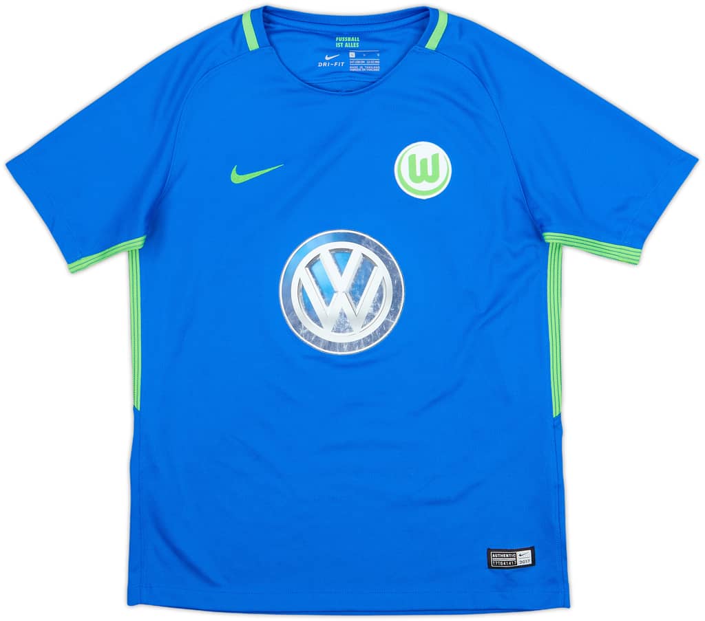 2017-18 Wolfsburg Away Shirt - 6/10 - (L.Boys)