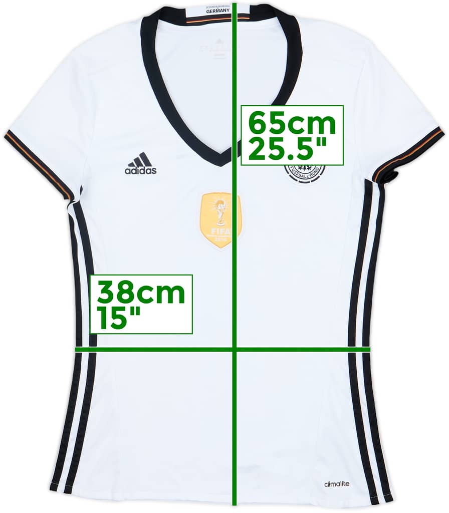 2015-16 Germany Home Shirt - 9/10 - (Women's S)