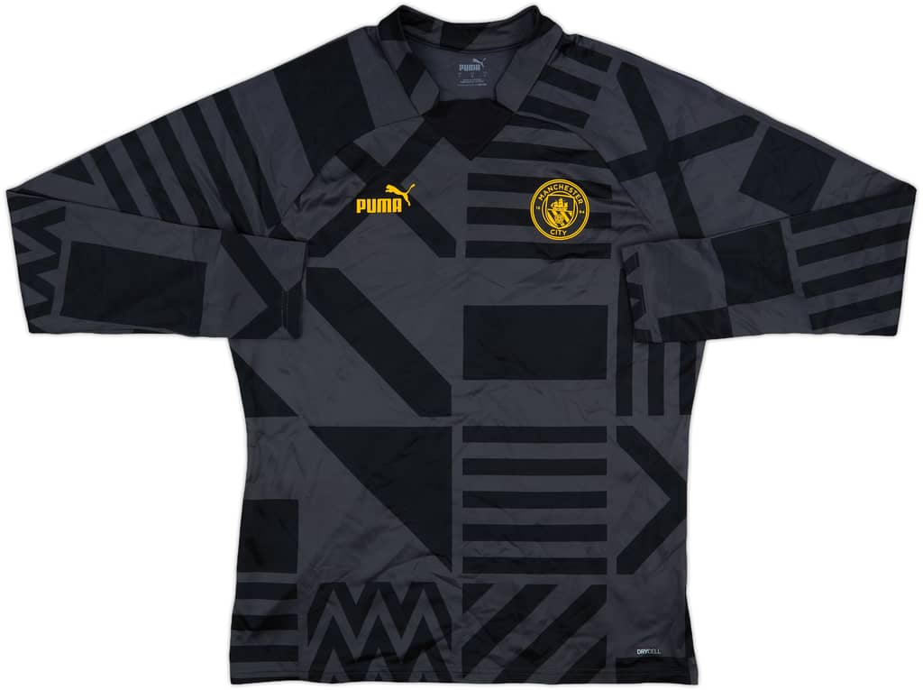 2023-24 Manchester City Puma Training Top - 8/10 - (L)