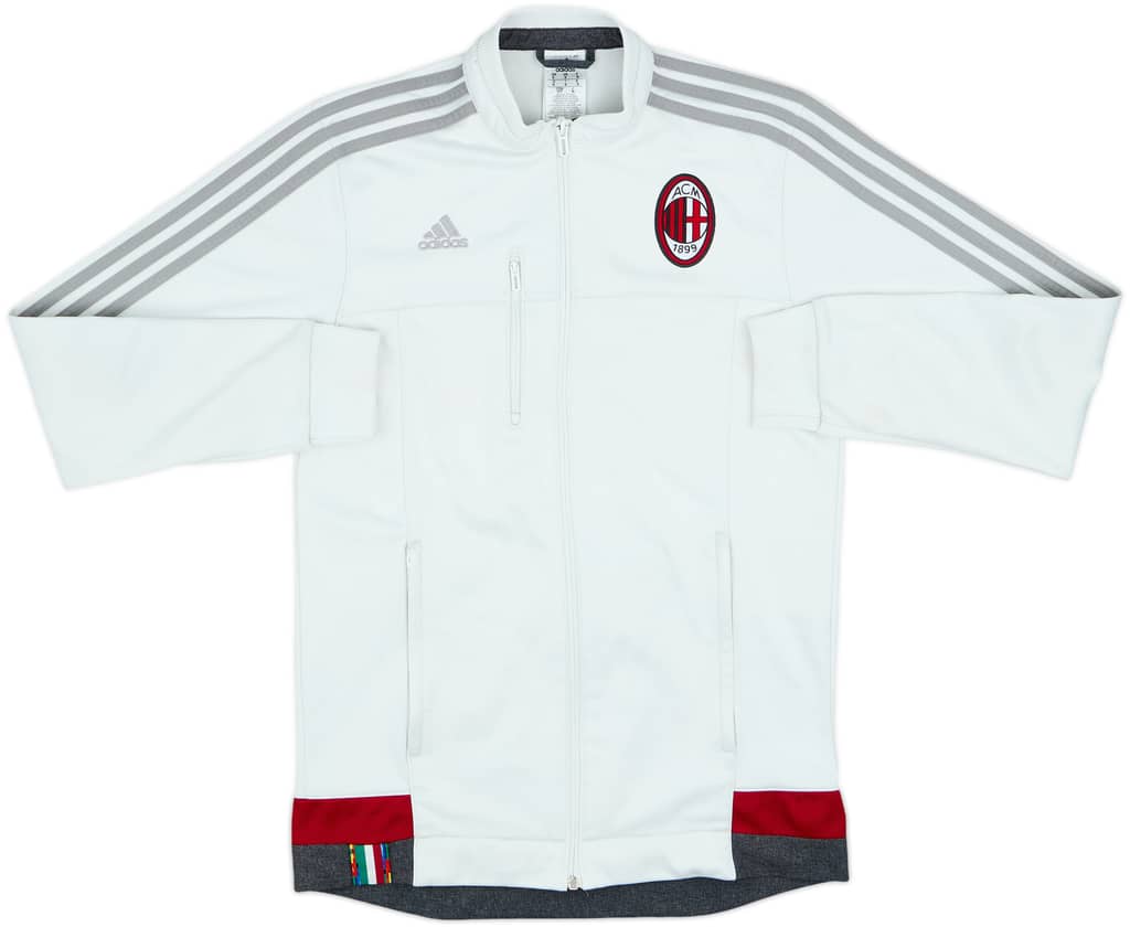 2015-16 AC Milan adidas Track Jacket - 5/10 - (S)