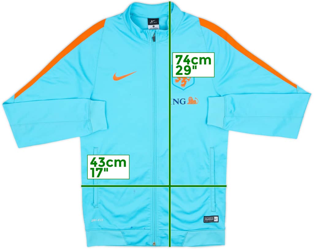 2016-17 Netherlands Nike Track Jacket - 6/10 - (S)