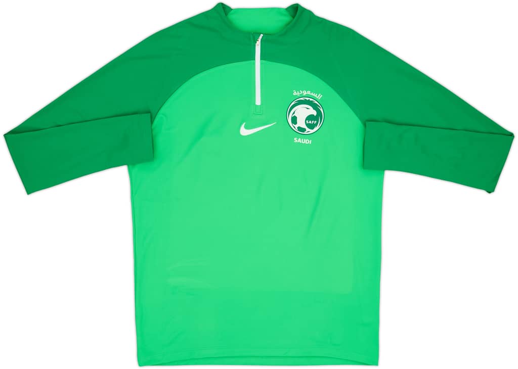 2022-23 Saudi Arabia Nike 1/4 Zip Training Top - 8/10 - (M)