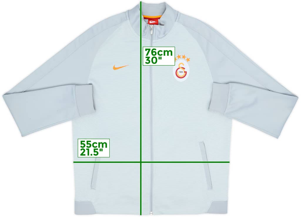 2016-17 Galatasaray Nike Track Jacket - 7/10 - (L)