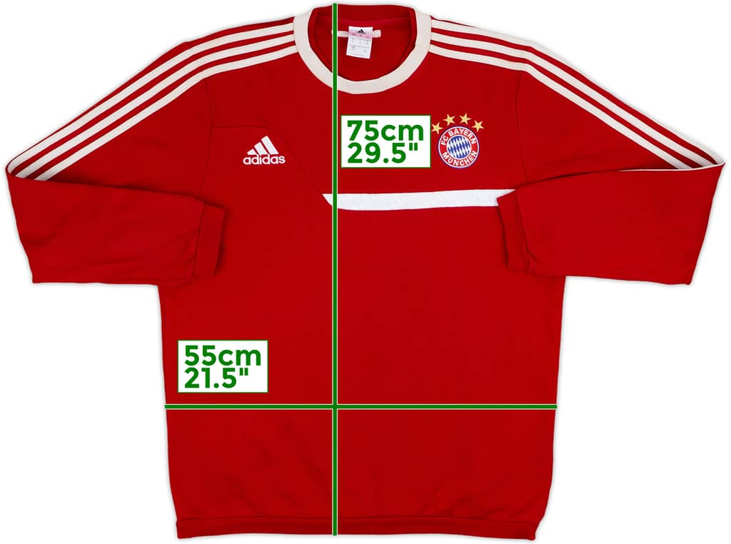 2013-14 Bayern Munich adidas Sweat Top - 6/10 - (L/XL)