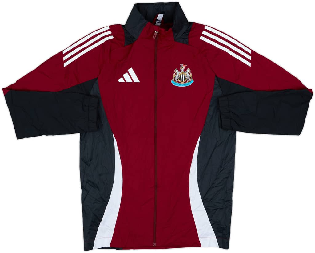 2024-25 Newcastle adidas Hooded Rain Jacket - 8/10 - (XS)