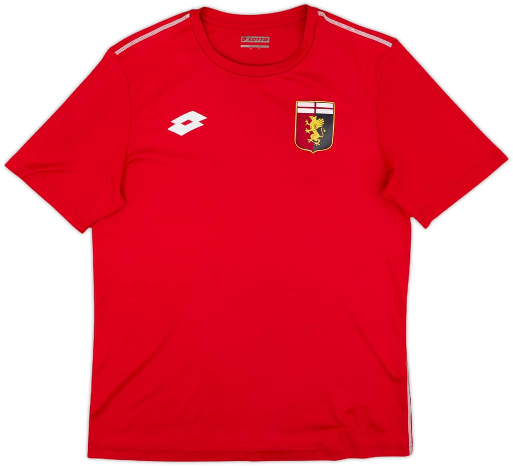 2017-18 Genoa Lotto Training Shirt - 8/10 - (M)