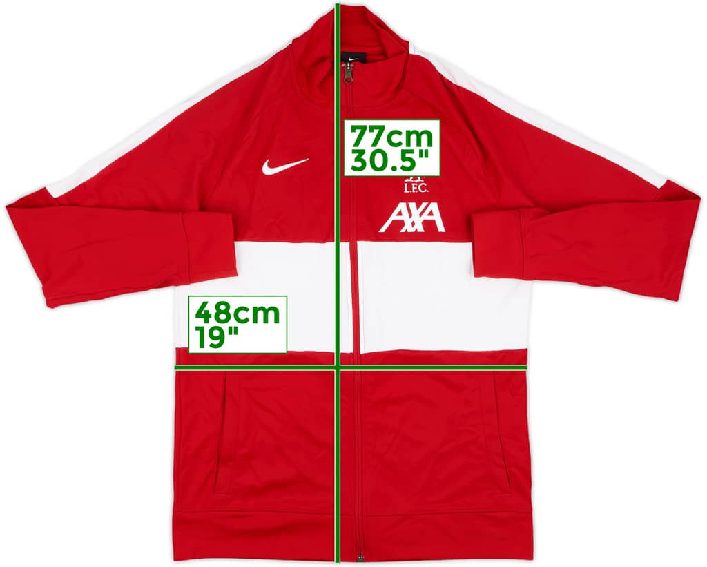 2020-21 Liverpool Nike Track Jacket - 8/10 - (M)
