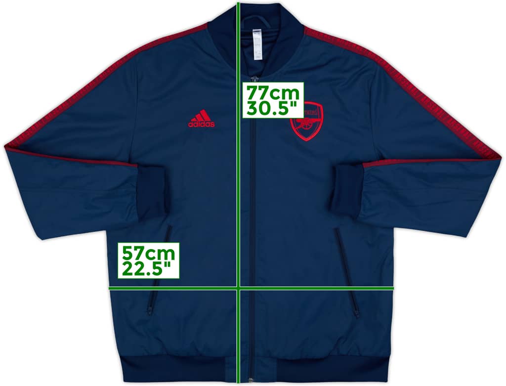 2019-20 Arsenal adidas Track Jacket - 8/10 - (L)
