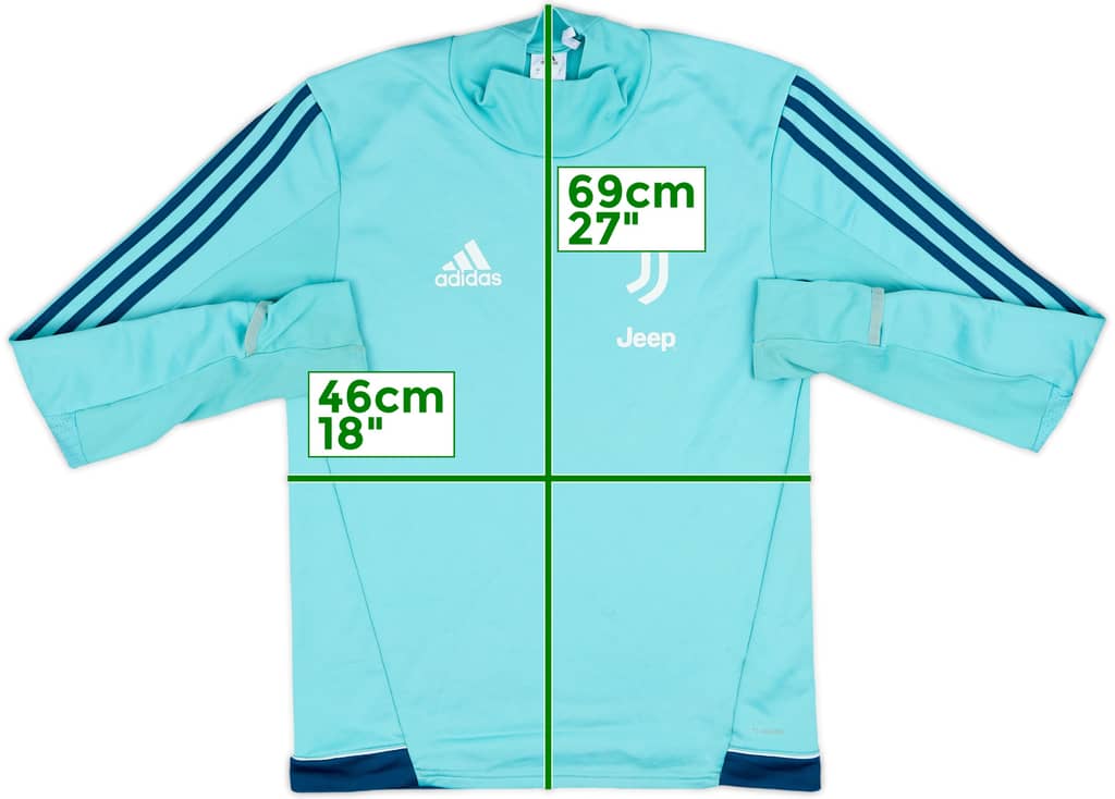 2017-18 Juventus adidas Drill Top - 8/10 - (S)