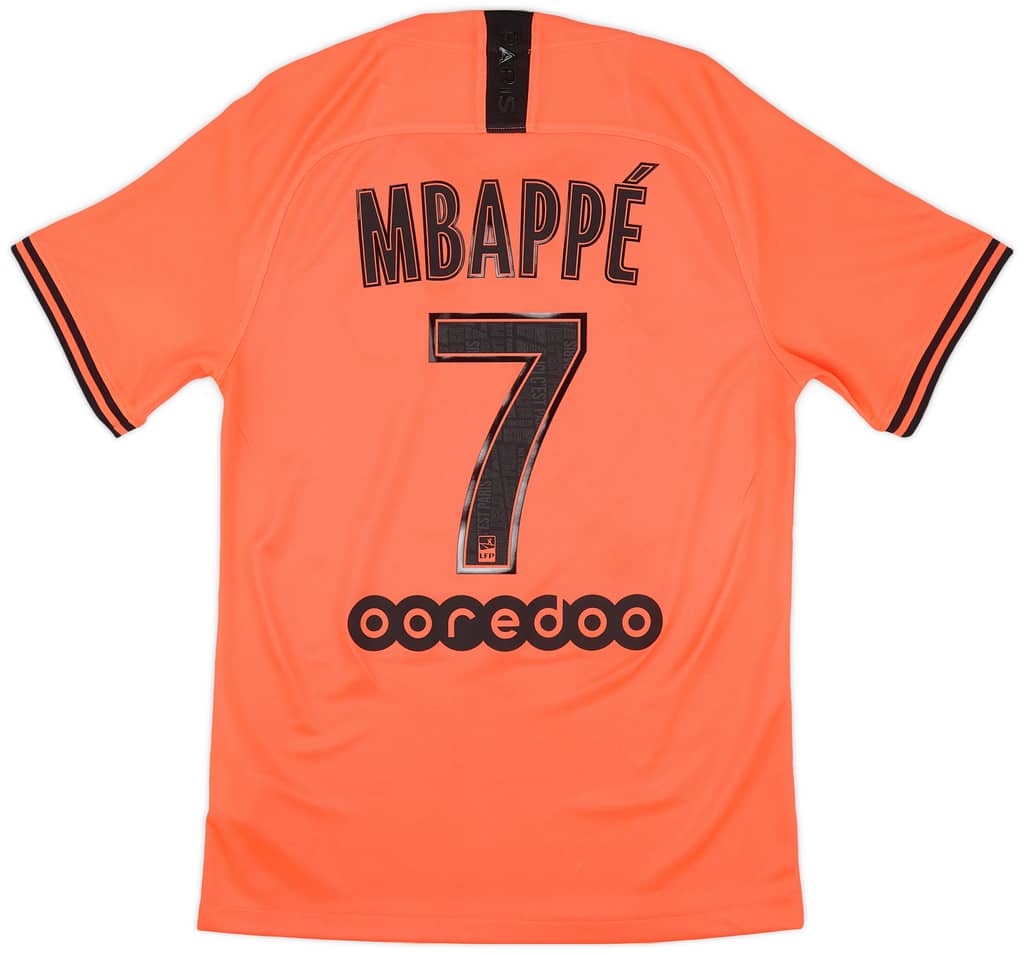2019-20 Paris Saint-Germain Away Shirt Mbappe #7 - 9/10 - (S)