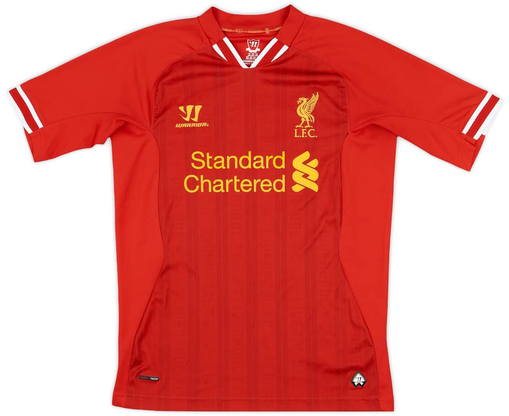 2013-14 Liverpool Home Shirt - 9/10 - (XL.Boys)