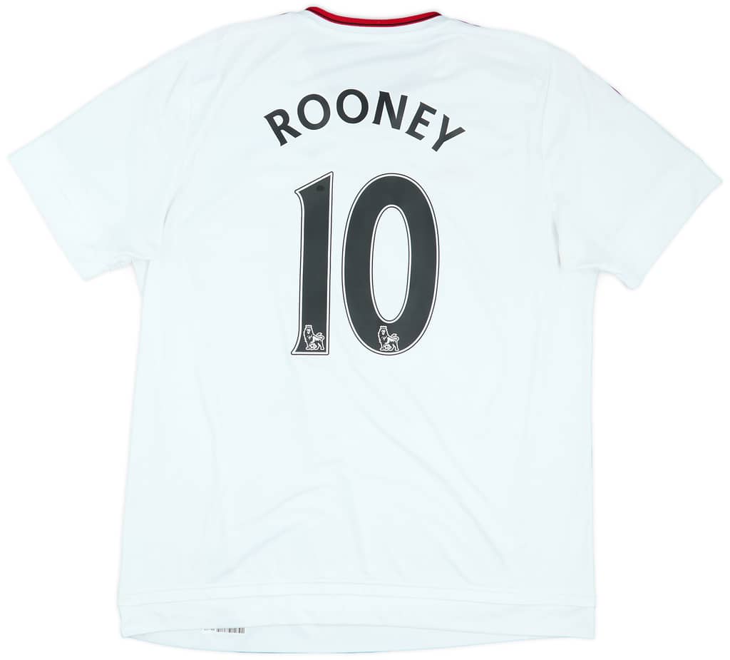 2015-16 Manchester United Away Shirt Rooney #10 - 5/10 - (L)