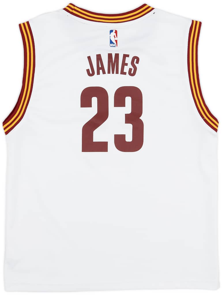 2014-17 Cleveland Cavaliers James #23 adidas Home Jersey - 7/10 - (L.Boys)