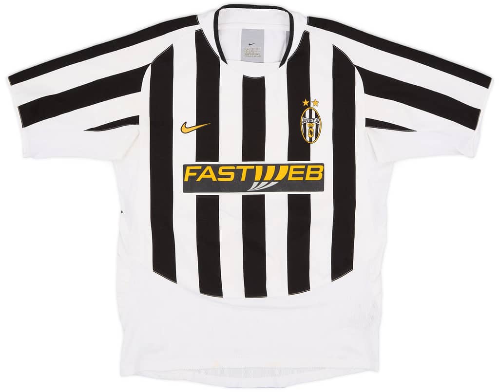 2003-04 Juventus Home Shirt - 7/10 - (XL.Boys)